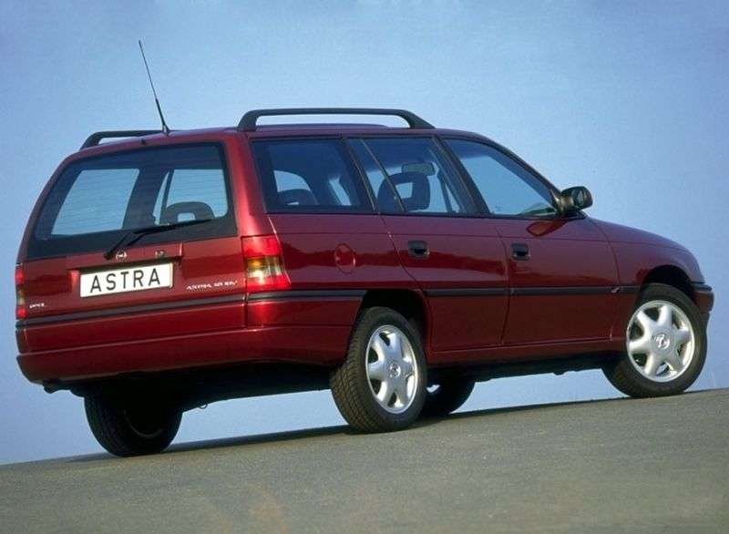 Opel Astra F [restyling] universal 1.4 MT (1994–1998)