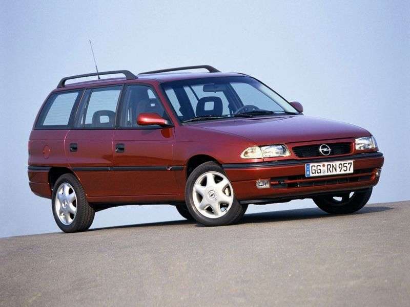 Opel Astra F [restyling] universal 1.4 MT (1994–1998)