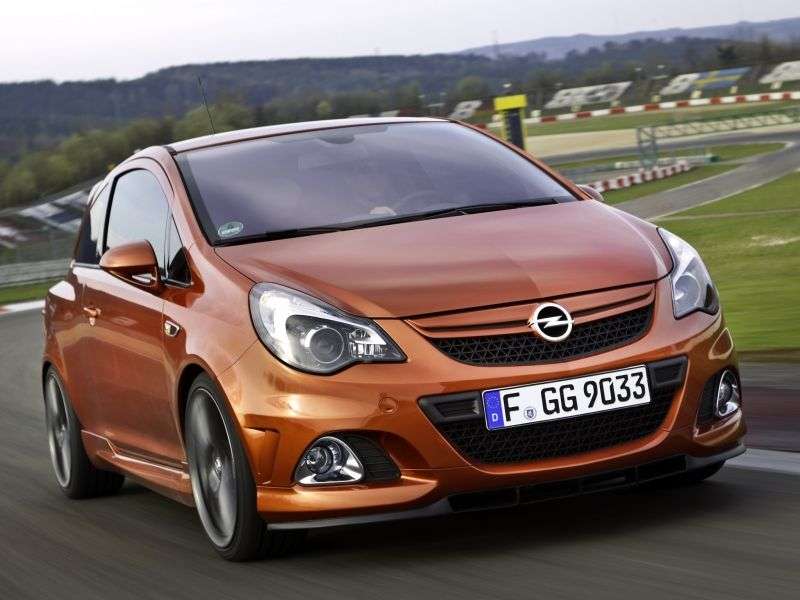 Opel Corsa D [restyling] OPC hatchback 3 dv. 1.6 Turbo MT OPC (2012–2013)