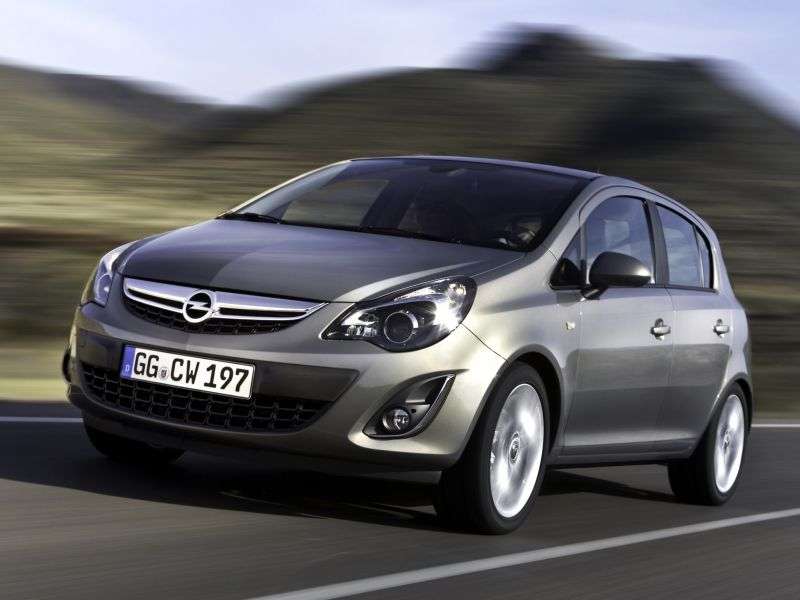 Opel Corsa D [restyling] 5 dv hatchback 1.2 MT Cosmo (2010 – n. In)