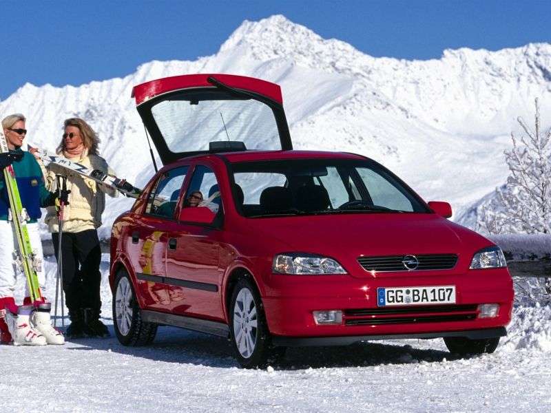 Opel Astra G hatchback 5 drzwiowy 1,8 AT (1998 2004)