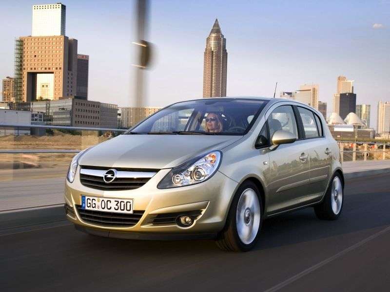 Opel Corsa Dhetchbek 5 dv. 1.2 LPG ecoFLEX MT (2009–2011)