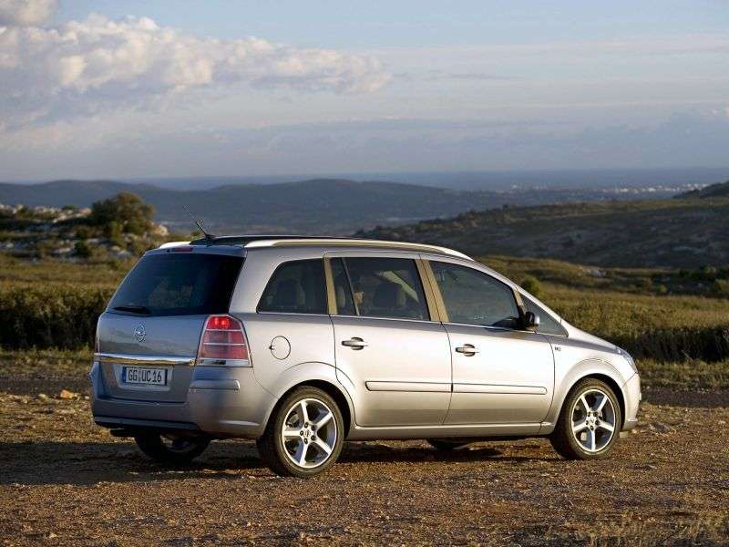 Opel Zafira Bminivan 5 bit 1.6 MT (2005–2008)