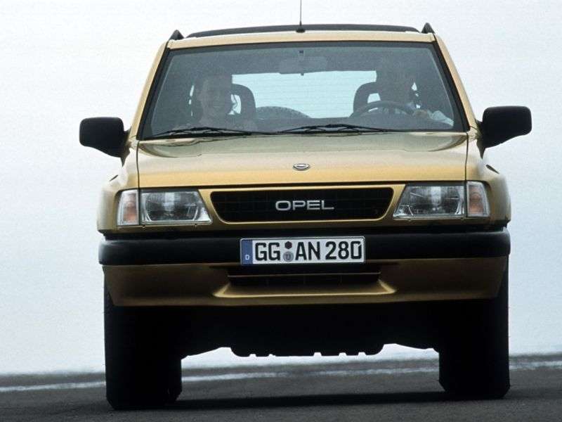Opel Frontera ASport SUV 3 drzwiowy 2.8 TD MT (1995 1996)