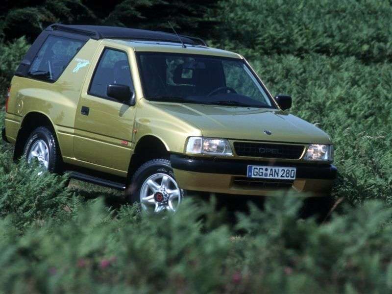 Opel Frontera ASport SUV 3 dv. 2.5 TDS MT (1996–1998)