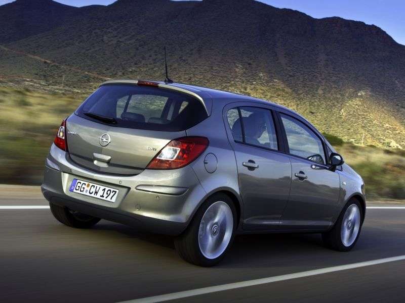 Opel Corsa D [zmiana stylizacji] hatchback 5 drzwiowy. 1,4 MT Enjoy (2011 obecnie)