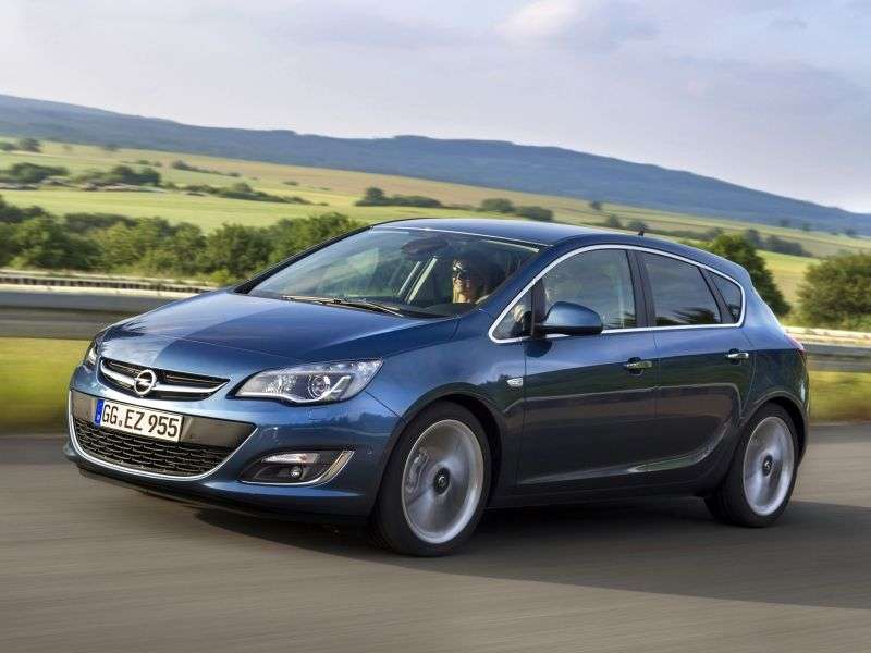 Opel Astra J [zmiana stylizacji] hatchback 1.4 Turbo ecoFLEX MT (2012 obecnie)