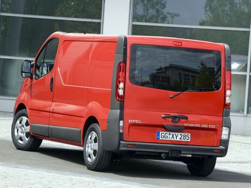 Opel Vivaro 4 drzwiowy van pierwszej generacji [zmiana stylizacji]. 2.0 CDTI L1H1 2900 MT (2006 obecnie)