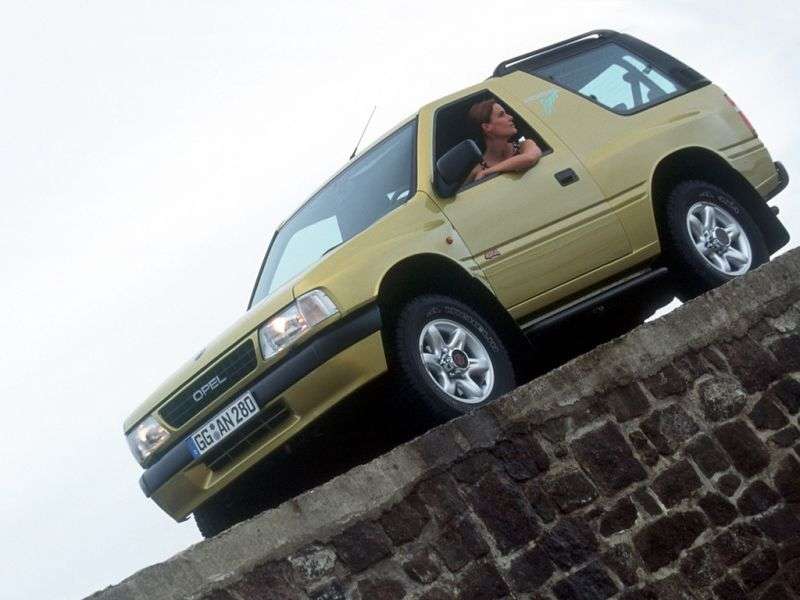 Opel Frontera ASport SUV 3 drzwiowy 2.8 TD MT (1995 1996)