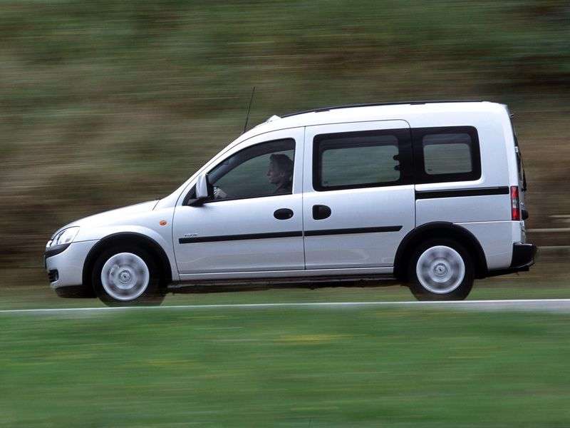 Opel Combo C [restyling] Tour minivan 1.7 CDTI MT (2005–2011)