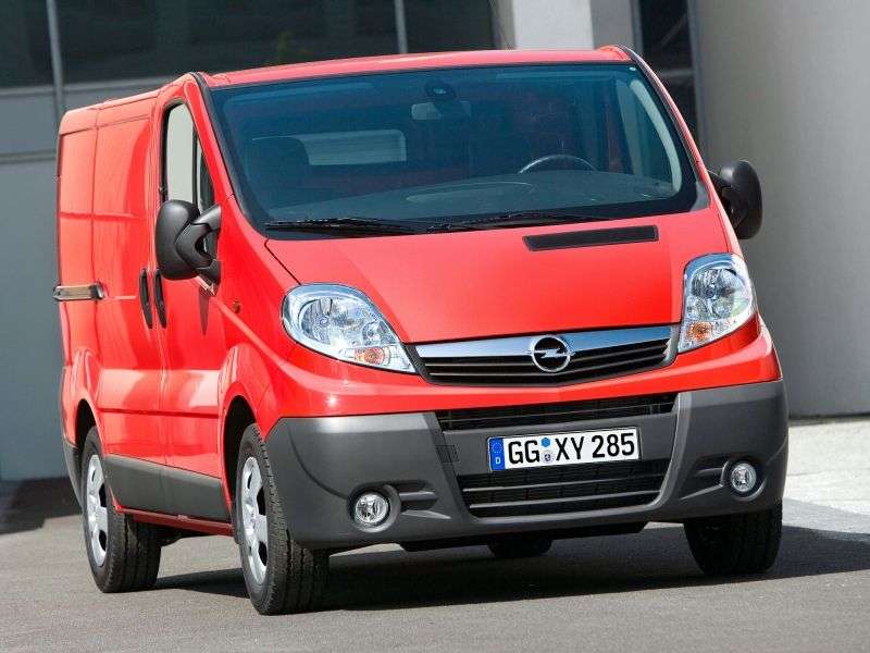 Opel Vivaro 1st generation [restyling] 4 door van. 2.0 L1H2 MT (2006 – present)
