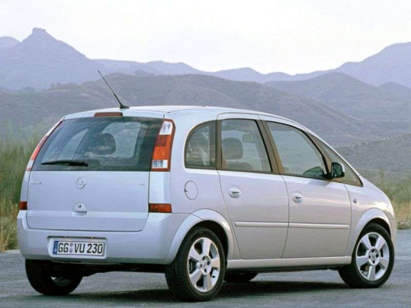 Opel Meriva minivan 1. generacji 1.4 MT (2004 2005)