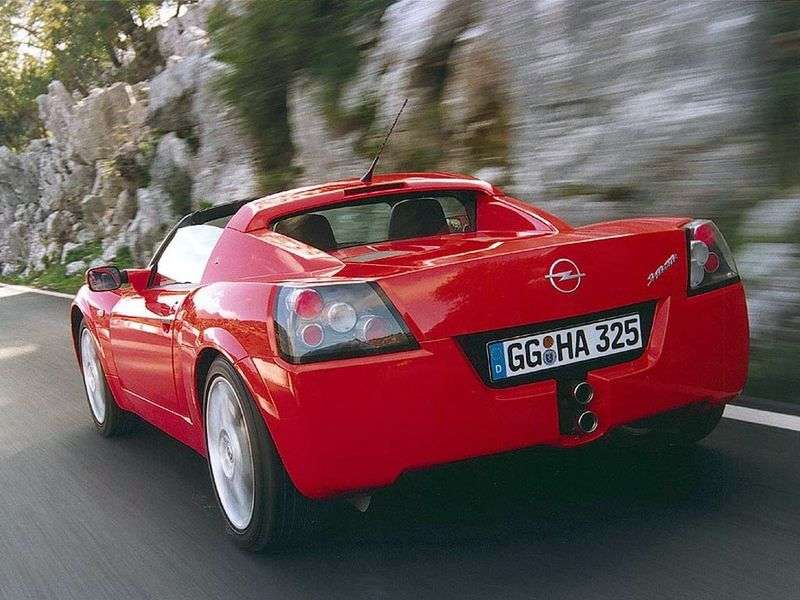 Opel Speedster 1st generation roadster 2.2 MT (2000–2003)