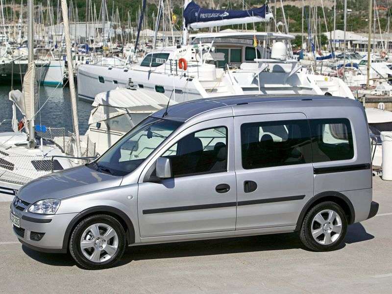 Opel Combo C [restyling] Tour minivan 1.6 CNG MT (2005–2011)