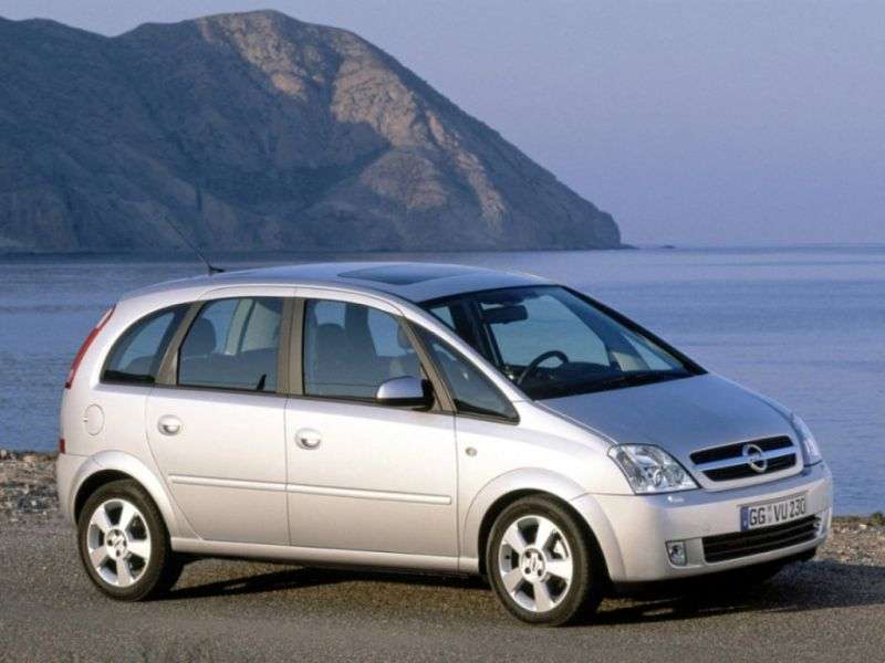 Opel Meriva minivan 1. generacji 1.4 MT (2004 2005)