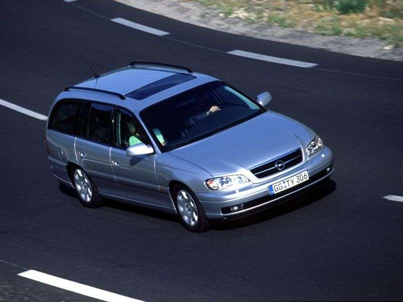 Opel Omega B [restyling] wagon 2.5 DTi MT (2001–2003)