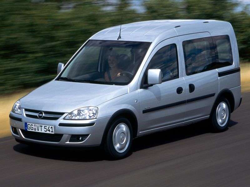 Opel Combo C [restyling] Tour minivan 1.4 MT (2005–2010)