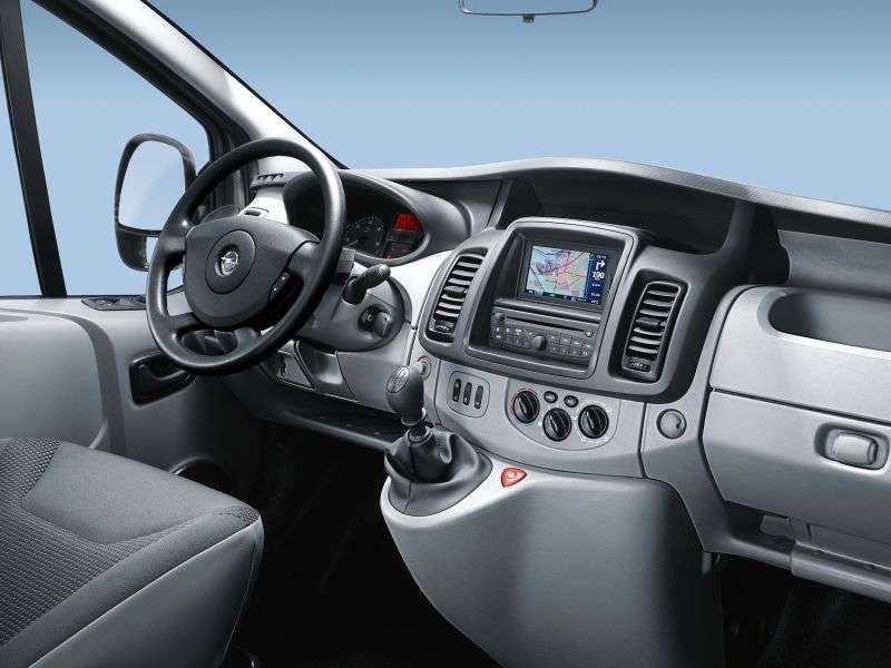 Opel Vivaro 4 drzwiowy van pierwszej generacji [zmiana stylizacji]. 2.5 CDTI L2H1 Easytronic (2006 obecnie)