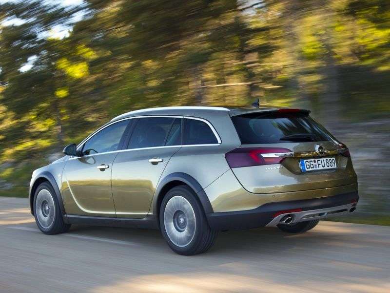 Opel Insignia 1. generacja [zmiana stylizacji] Country Tourer kombi 5 drzwiowy. 2.0 SIDI Turbo ecoFLEX MT 4x4 (2013 obecnie)