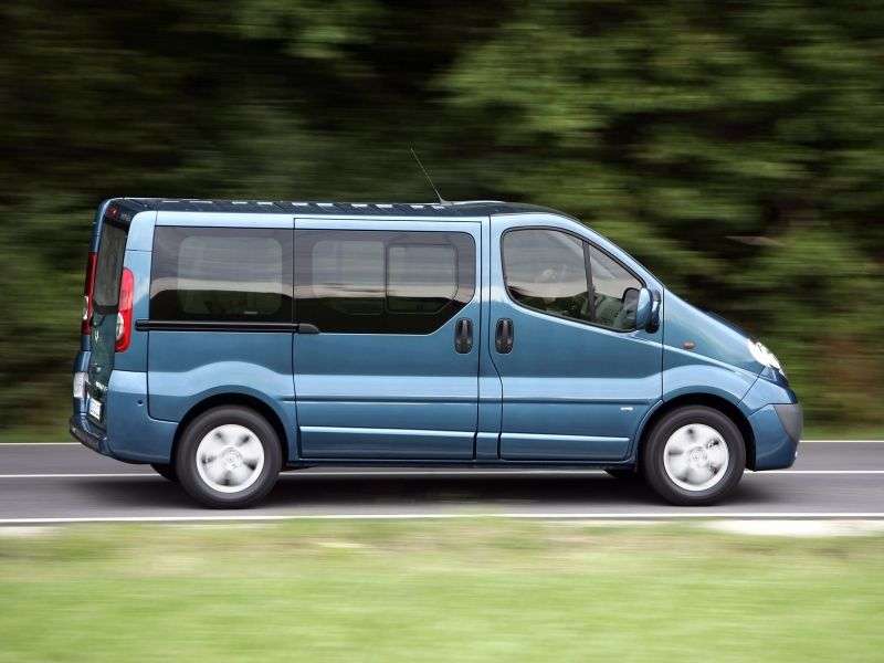 Opel Vivaro 1.generacja [zmiana stylizacji] Minibus 2.0 CDTI L1H1 2900 MT (2006 obecnie)
