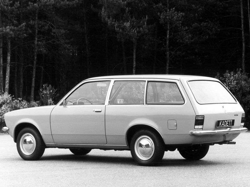 Opel Kadett CCaravan wagon 1.2 MT (1978–1979)