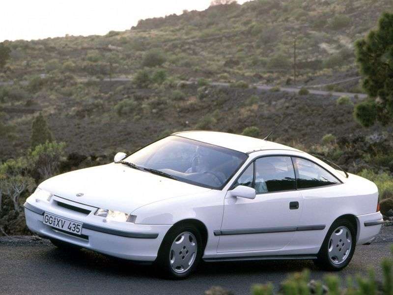 Opel Calibra 1.generacja coupe 2.0 T MT 4WD (1992 1996)