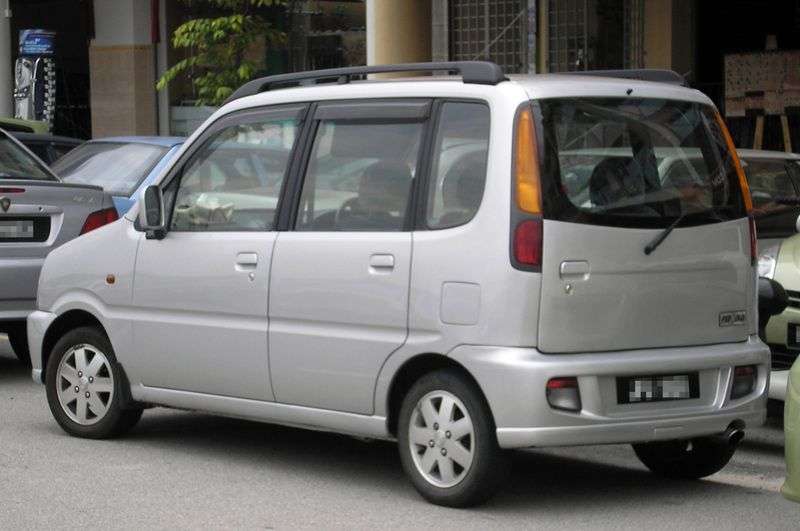 Perodua Kenari minivan pierwszej generacji 1.0 MT (2000 obecnie)