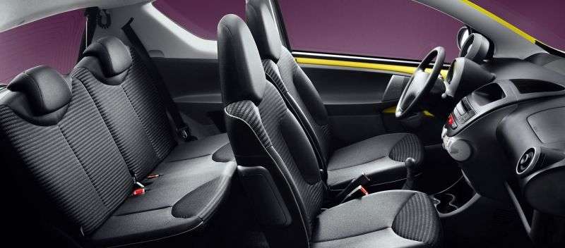 Peugeot 107 pierwszej generacji [druga zmiana stylizacji] hatchback 3 drzwiowy. 1.0 2 tronic Active (2013) (2012 obecnie)