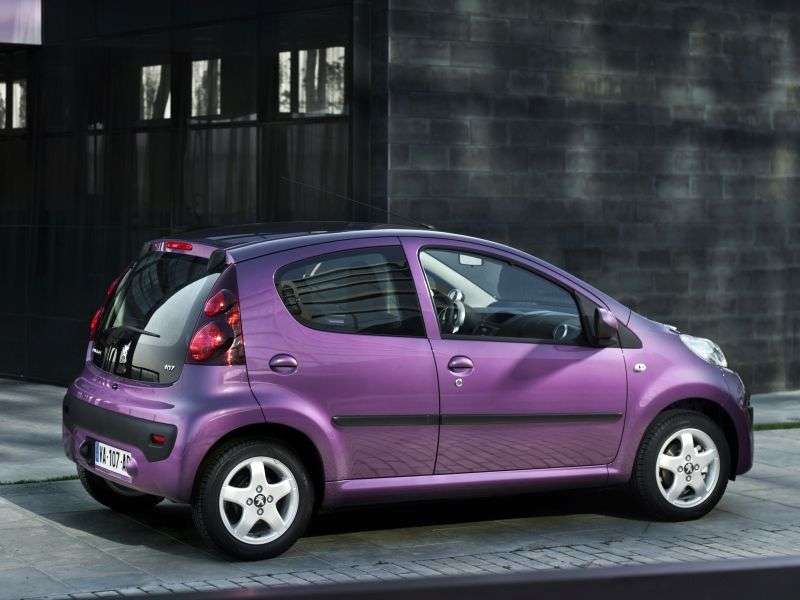 Peugeot 107 pierwszej generacji [druga zmiana stylizacji] hatchback 5 drzwiowy. 1.0 MT Active (2013) (2012 obecnie)
