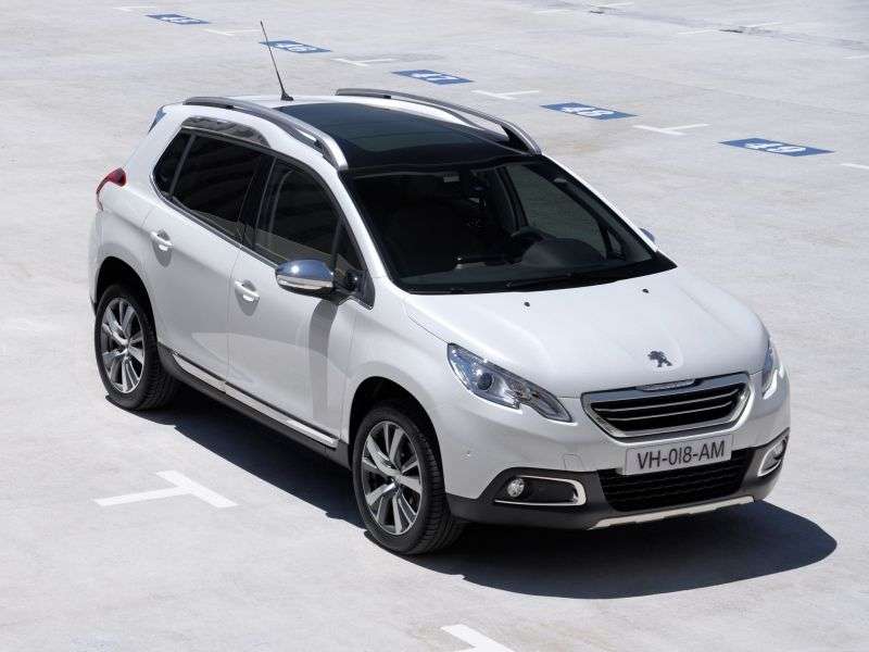 Peugeot 2008 crossover pierwszej generacji 1.6 e HDi FAP MT (2013 obecnie)