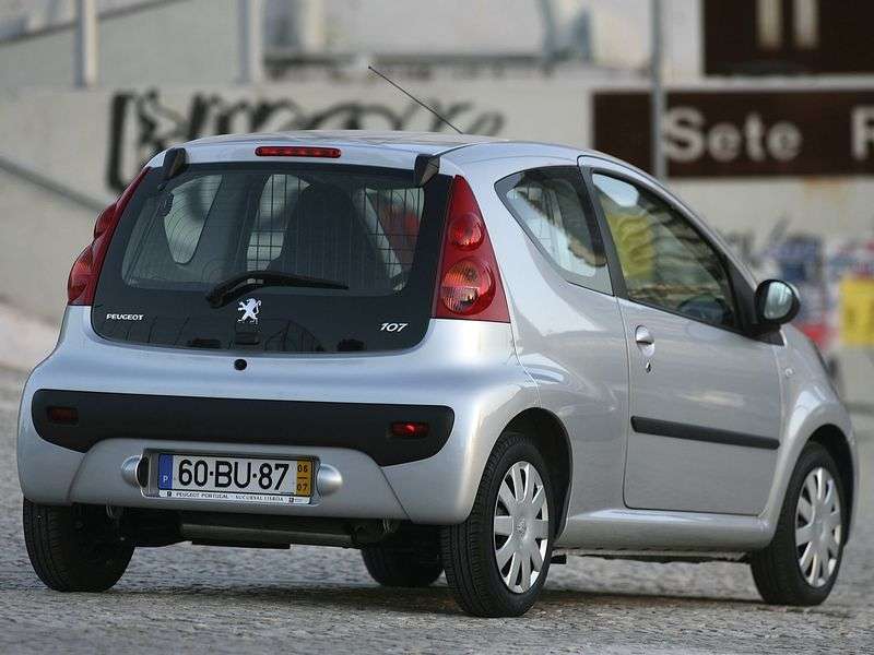 Peugeot 107 1st generation hatchback 3 dv. 1.0 MT (2005–2008)