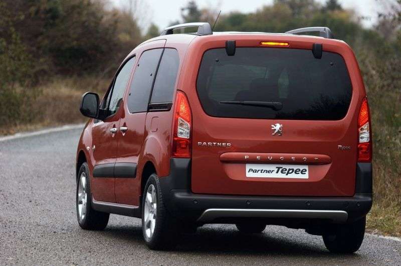 Peugeot Partner TepeeVP minivan 1.6 MT Outdoor (2008 2012)