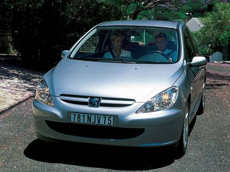 Peugeot 307 3 drzwiowy hatchback pierwszej generacji 2.0 HDi MT (2001 2004)