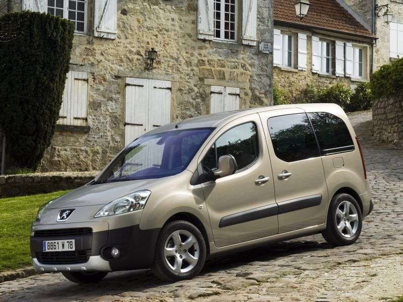 Peugeot Partner TepeeVP Minivan 1.6 HDi MT Active (2008–2012)