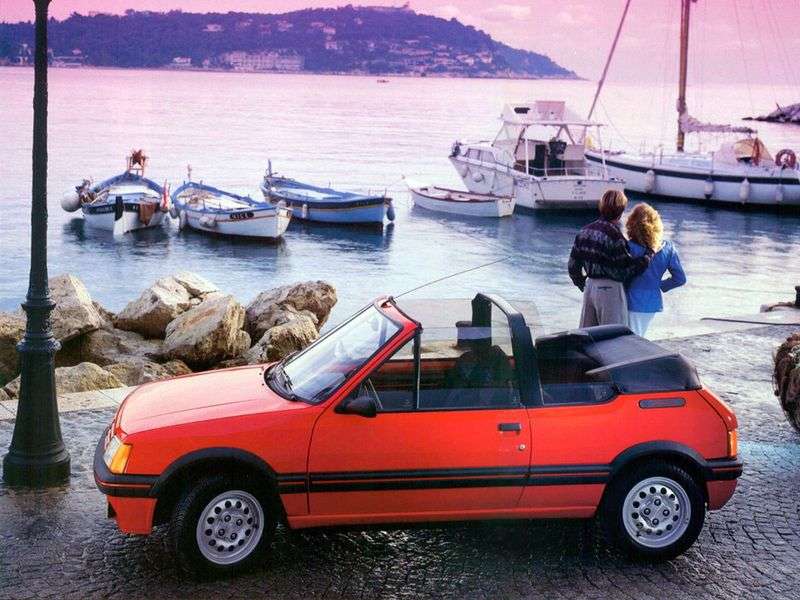 Peugeot 205 kabriolet pierwszej generacji 1.1 MT (1989 1994)