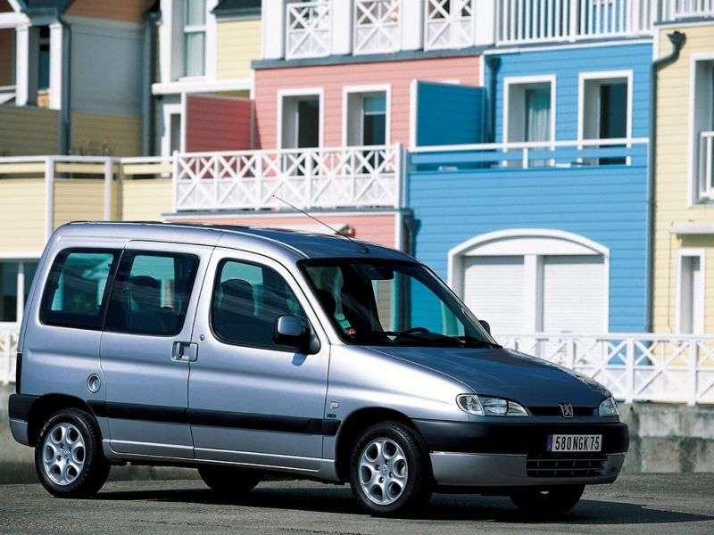 Peugeot Partner 1st generation 1.8 D MT minivan (1999–2002)