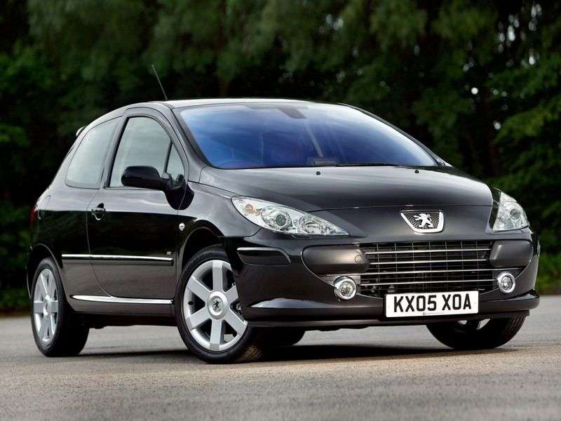 Peugeot 307 3 drzwiowy hatchback pierwszej generacji [zmiana stylizacji]. 2.0 AT (2005 2008)