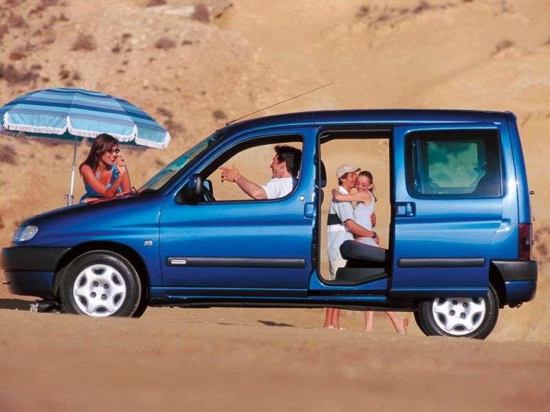 Peugeot Partner 1st generation 1.8 D MT minivan (1999–2002)