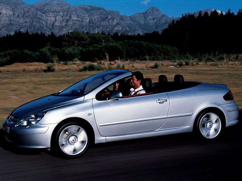 Peugeot 307 1st generation 2.0 MT convertible (2003–2005)