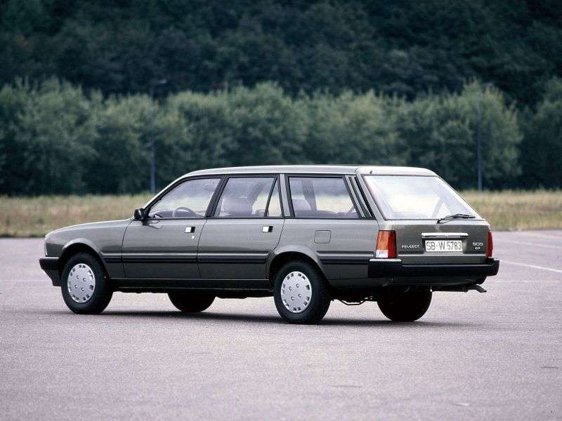 Peugeot 505 1st generation [restyled] wagon 2.2i MT (1989–1990)