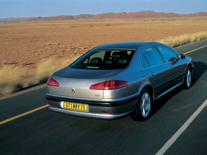 Peugeot 607 1st generation 2.2 HDi MT sedan (2000–2004)