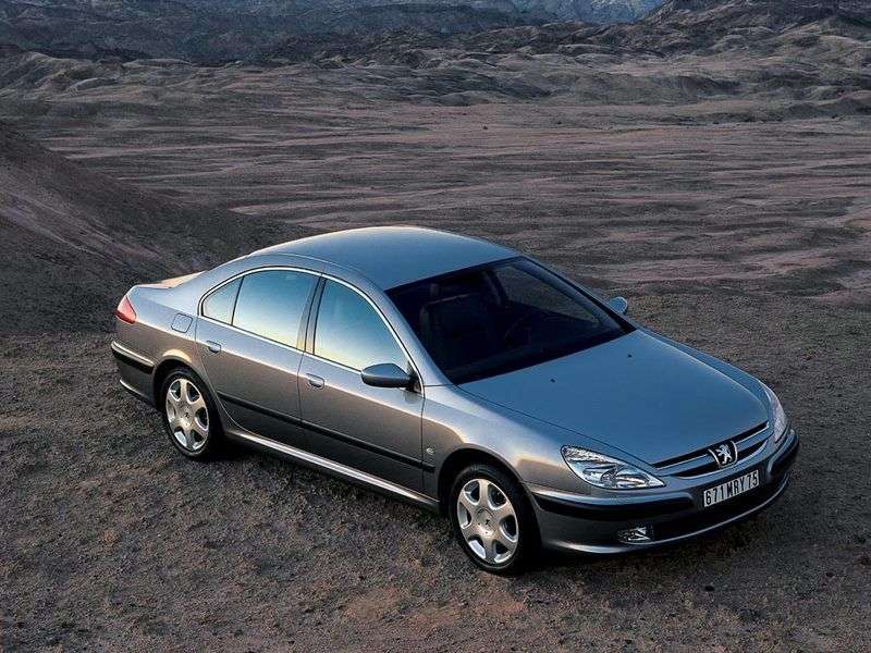 Peugeot 607 1st generation 2.2 HDi AT sedan (2000–2004)