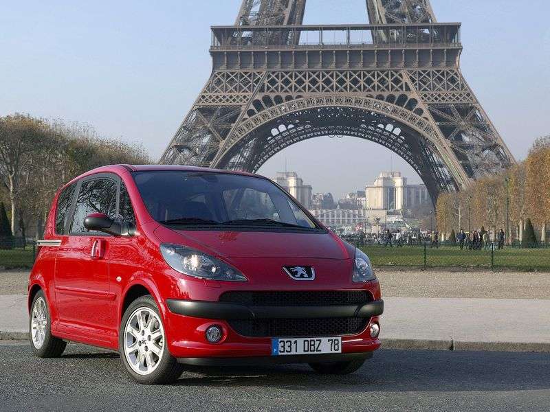 Peugeot 1007 minivan 1.generacji 1.6 MT HDi (2007 2009)