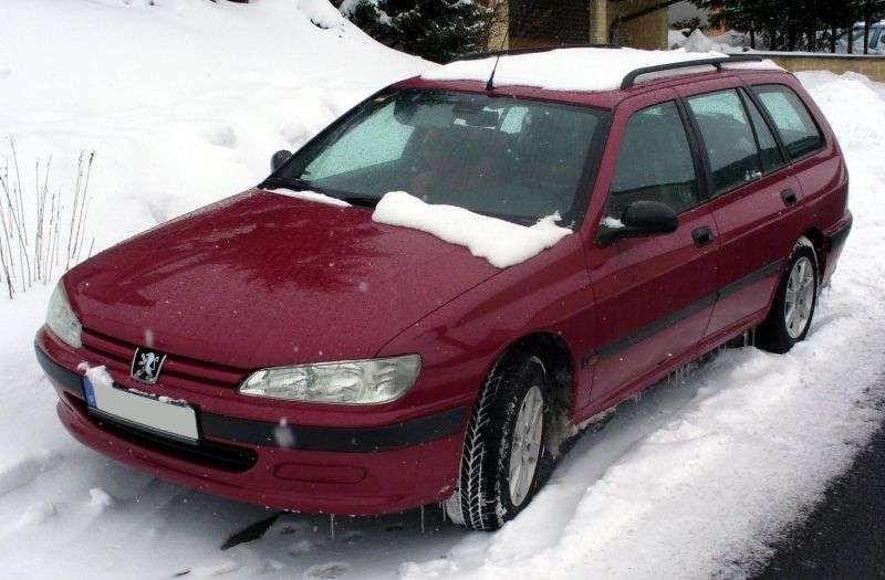 Peugeot 406 1st generation wagon 2.0 Turbo MT (1997–1998)