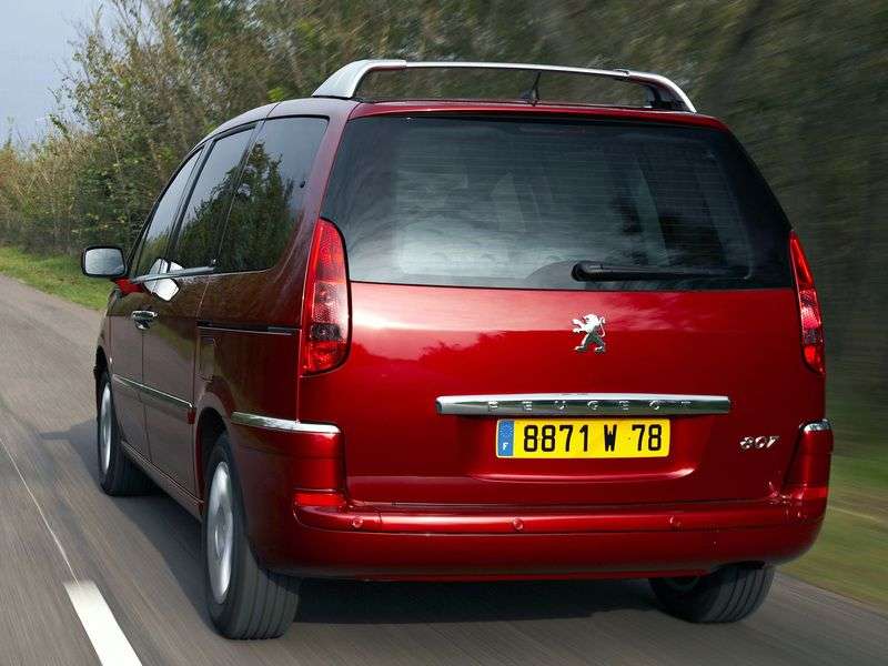 Peugeot 807 1st generation 2.0 MT minivan (2002–2008)