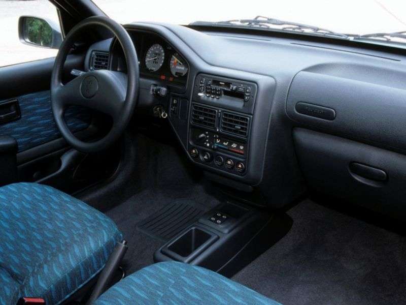 Peugeot 106 hatchback pierwszej generacji 1.6 MT (1993 1996)