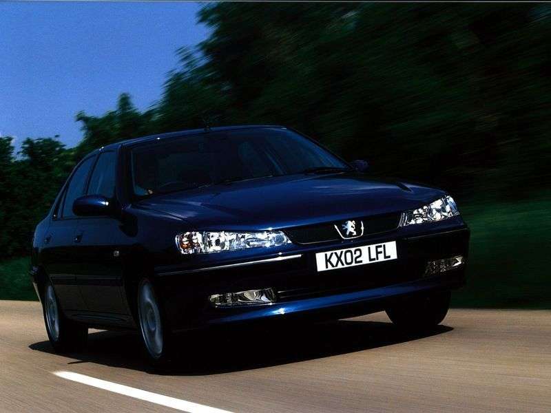 Peugeot 406 1st generation [restyled] 2.0 MT sedan (1999–2003)
