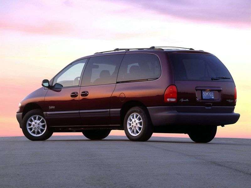 Plymouth Voyager / Grand Voyager Grand minivan trzeciej generacji, 5 drzwiowy. 3,0 AT (1995 2001)