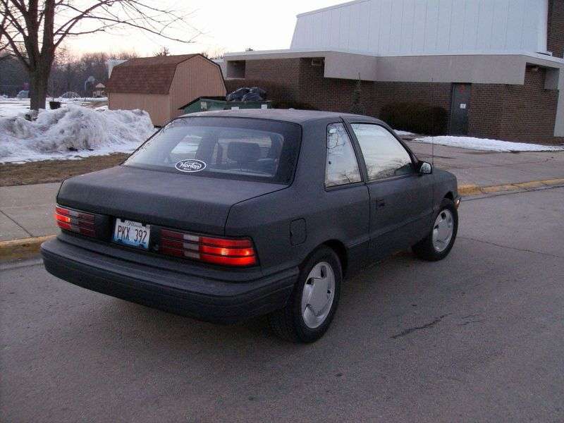 Plymouth Sundance 1st generation coupe 2.2i Mt (1986–1992)