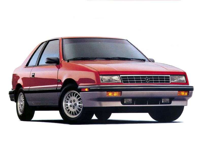 Plymouth Sundance 1.generacja coupe 2.5i MT (1986 1993)